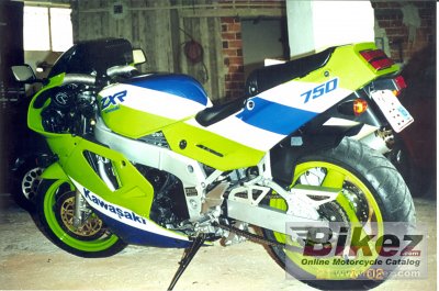 1989 Kawasaki ZXR 750 (reduced effect) photo